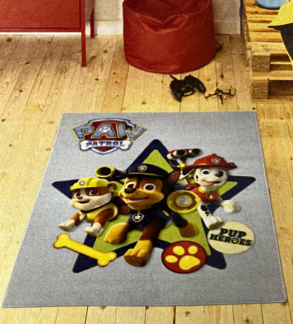 Tapis de jeu Paw Patrol - tapis - tapis enfant -95 x 125 cm - poursuite