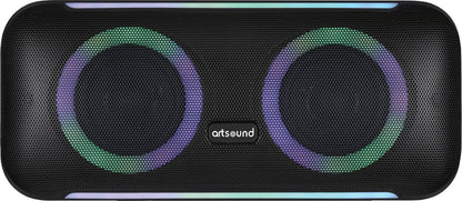 Artsound Lightbeats M Draadloze Bluetooth Speaker met partylights, zwart