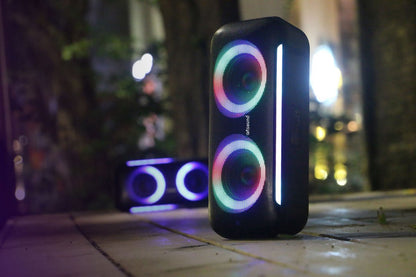 Artsound Lightbeats M Draadloze Bluetooth Speaker met partylights, zwart