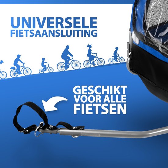 Bicycle Gear Hondenfietskar inclusiefRegenhoes