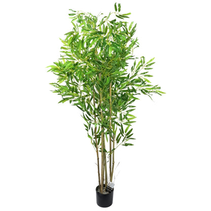 Kunstplant Bamboe in pot 160 cm